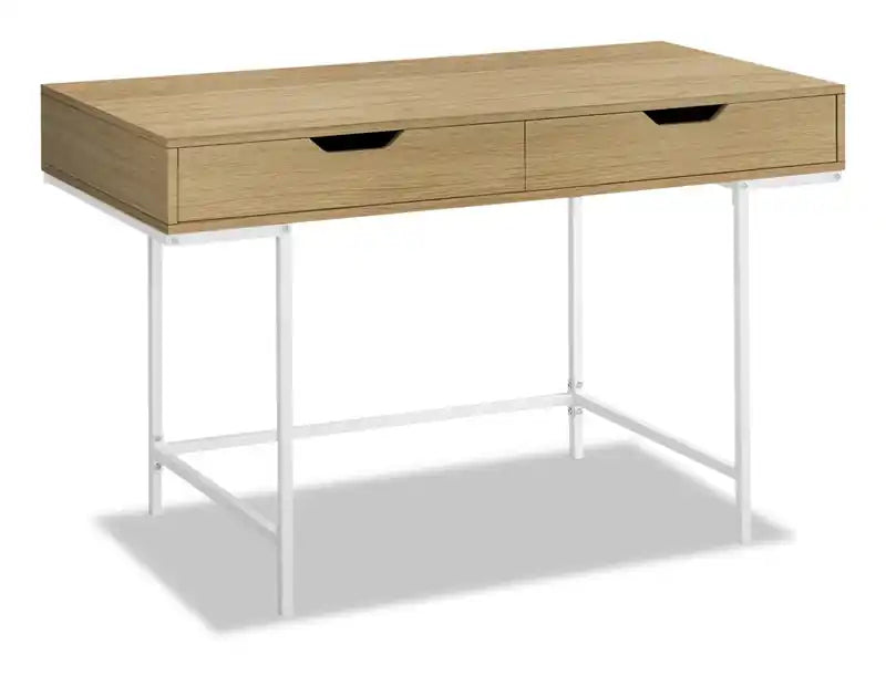 Butler 47.25 Office Desk with 2-Drawers