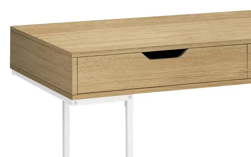 47.25 Bureau avec 2 tiroirs