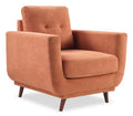 Cosmo 34 Fabric Chair with Tufted Back Cushion