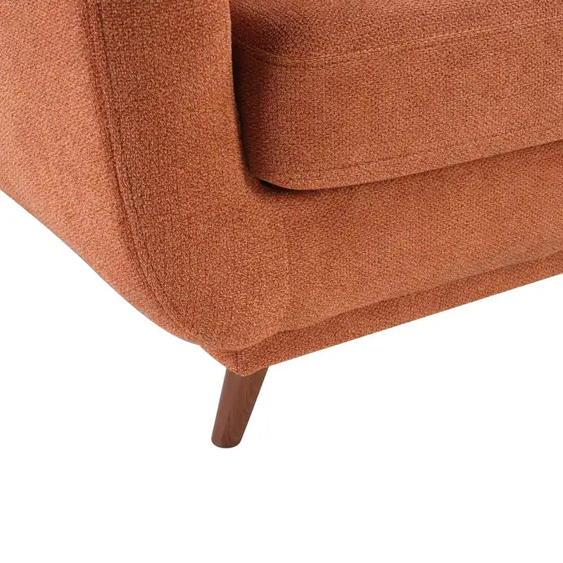 Chaise en tissu capitonnée (34 po)