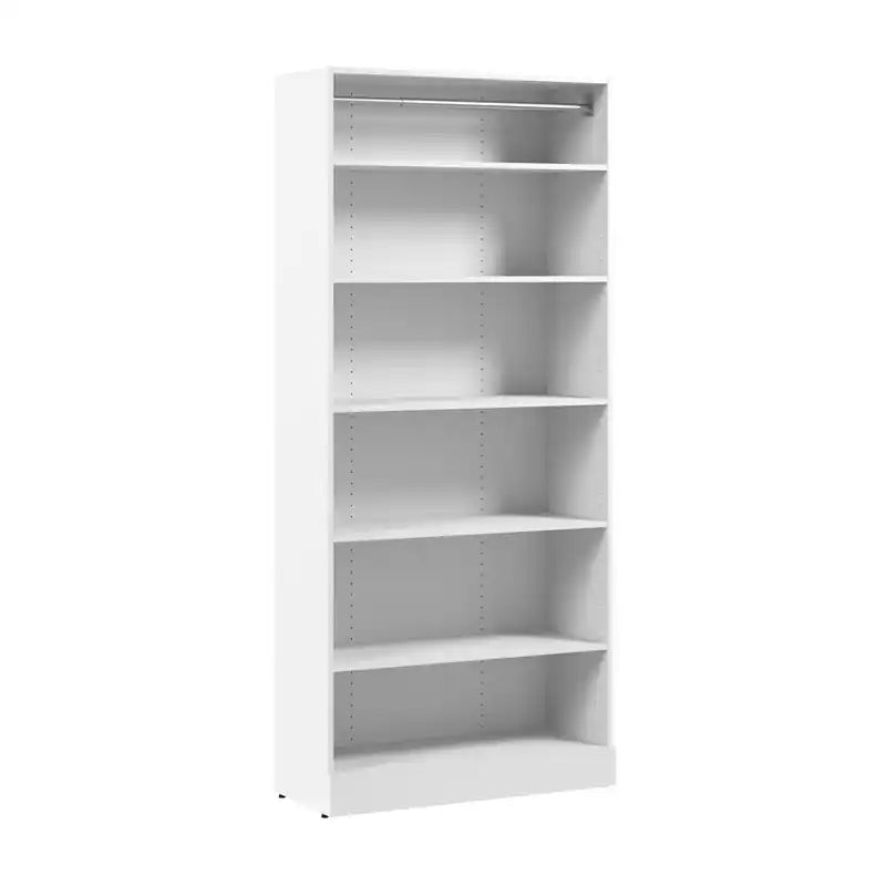 Bestar Florence 35 Modular Reach-In/Walk-In Closet System with Shelves