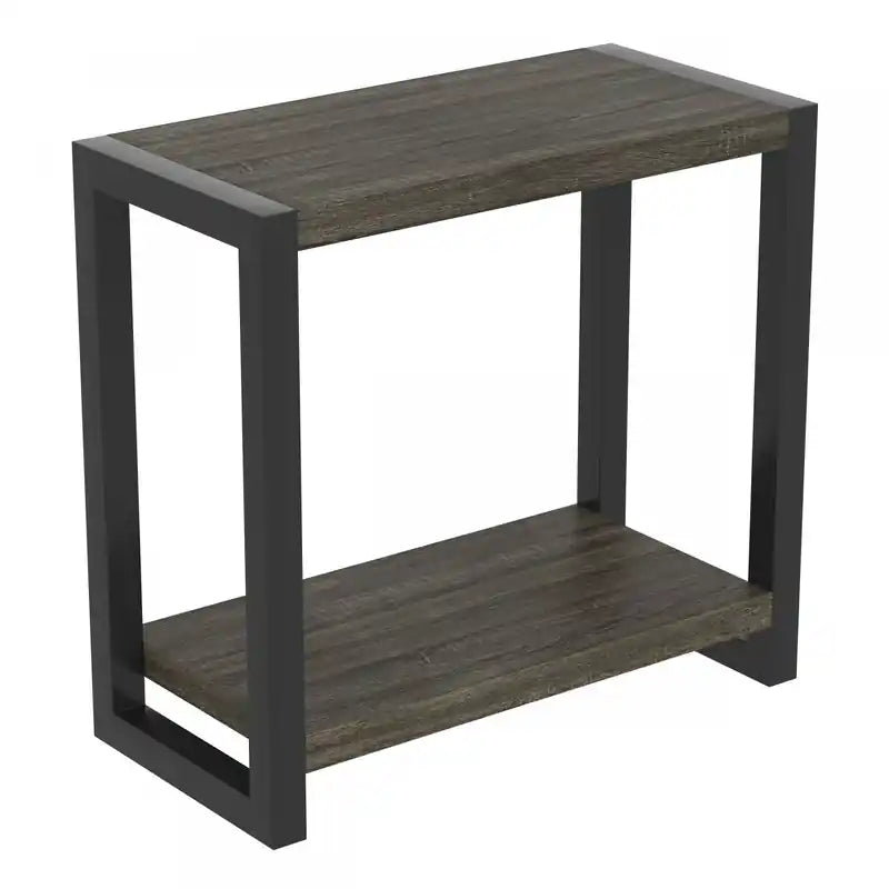 23 Classic Narrow Accent Table With Storage Shelf