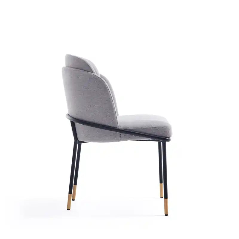Chaise de salle à manger en tissu