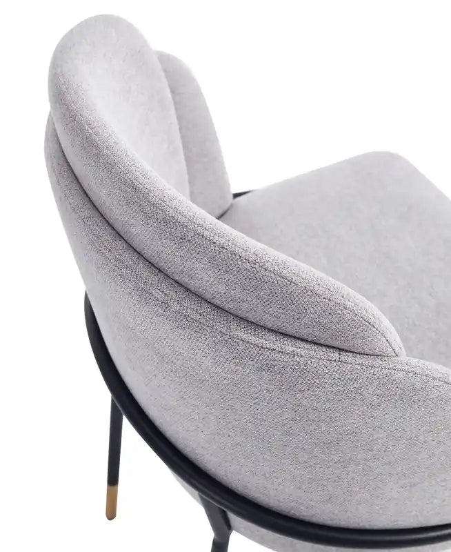 Chaise de salle à manger en tissu