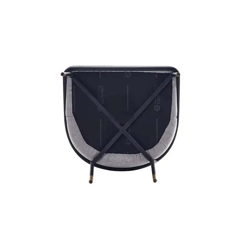 Chaise de salle à manger en tissu