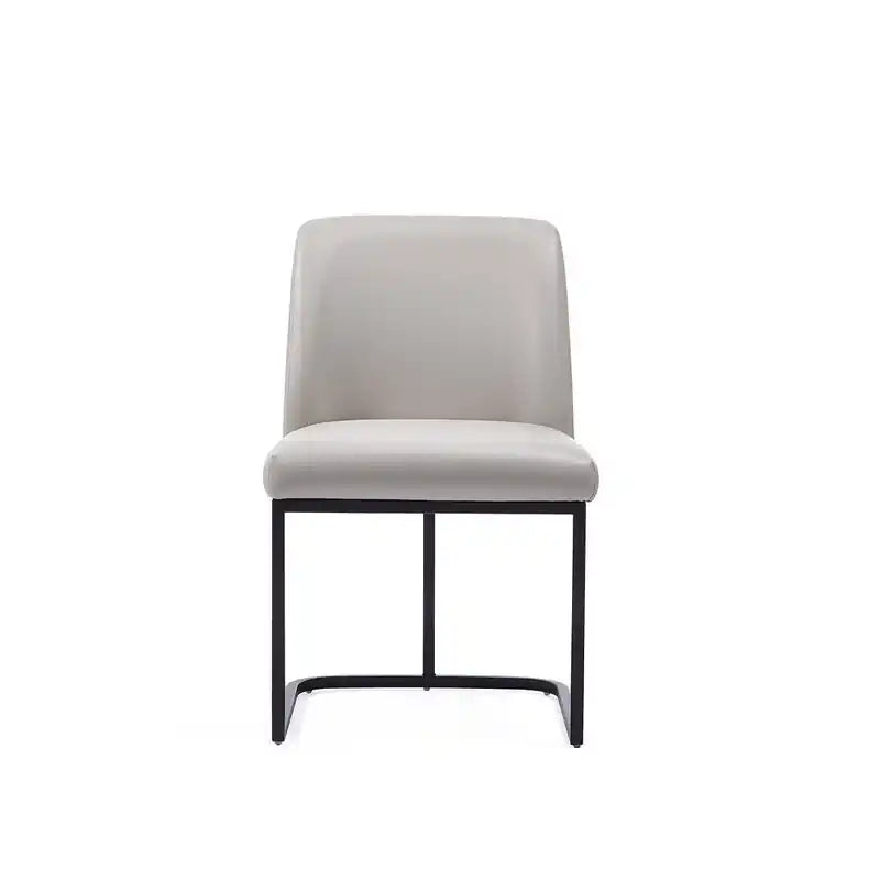 Chaise de salle à manger en similicuir
