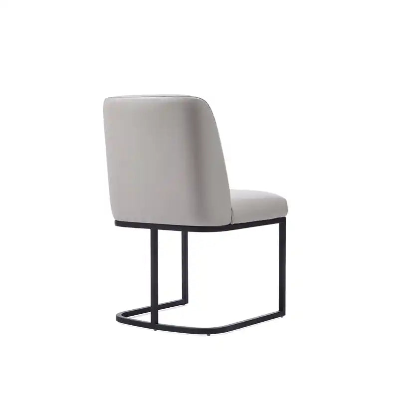 Chaise de salle à manger en similicuir