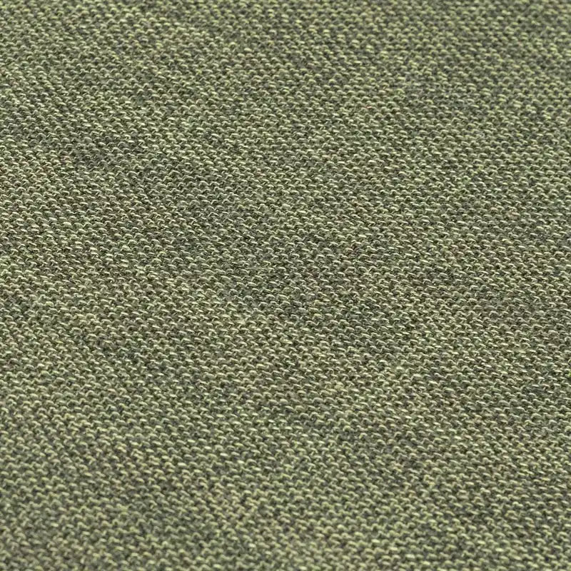 Causeuse en tissu d'aspect lin de 63 po avec pieds en bois et coussins de dossier capitonnés - Gris anthracite