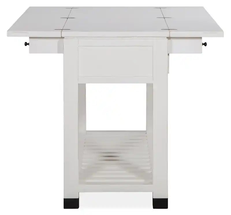 60 Table d'appoint moderne pour canapé avec rangement et étagère - Pin blanc