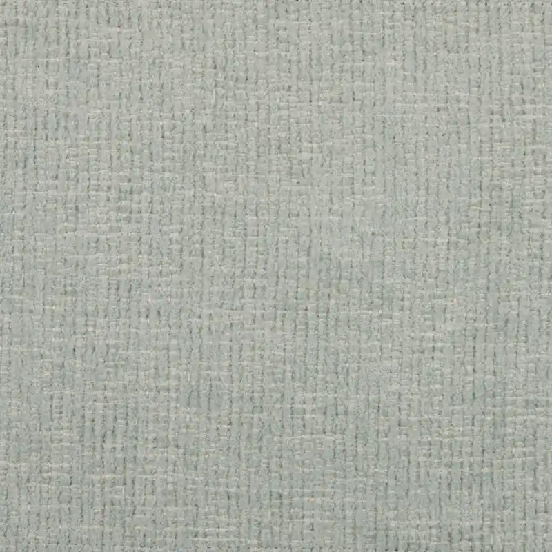 Tissu chenille orienté à gauche - Bleu écume de mer