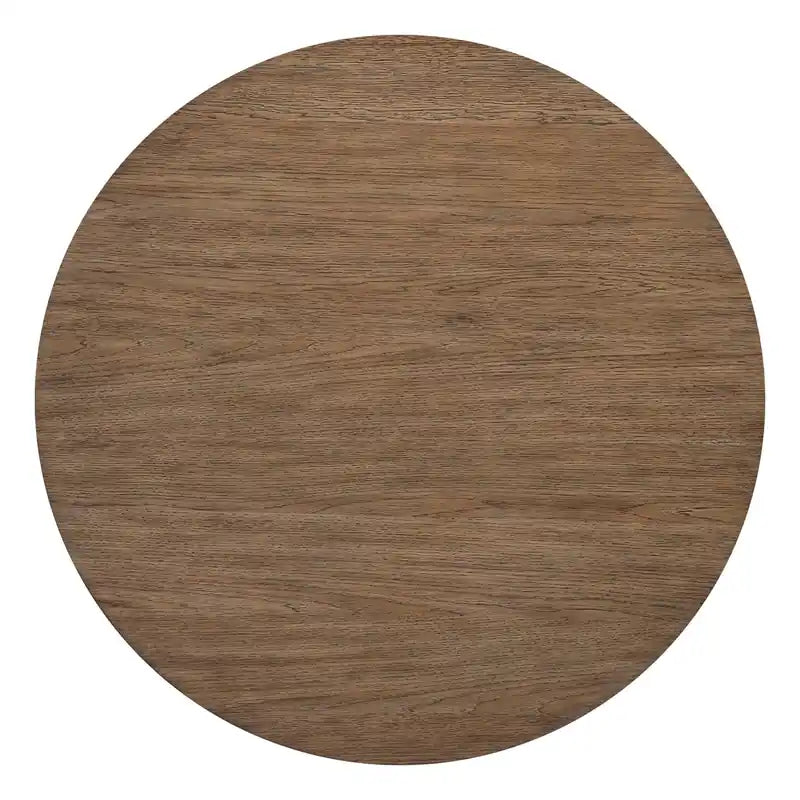 Table basse ronde 42 po - Noyer clair