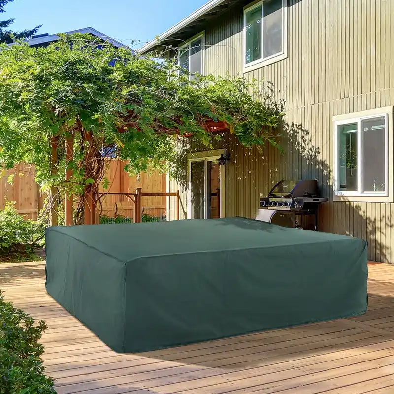 Grande housse de mobilier de jardin, housse de patio