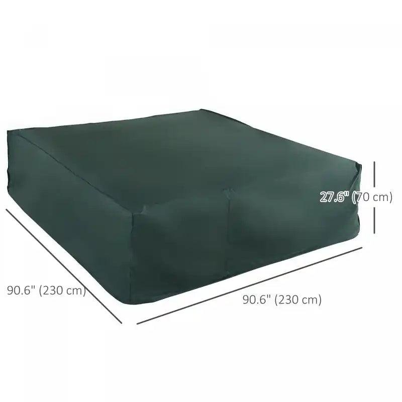 Grande housse de mobilier de jardin, housse de patio