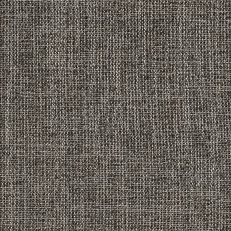 Lit plateforme tapissé en tissu taupe
