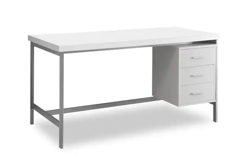 Stuart 60 Office Desk with 3-Drawers