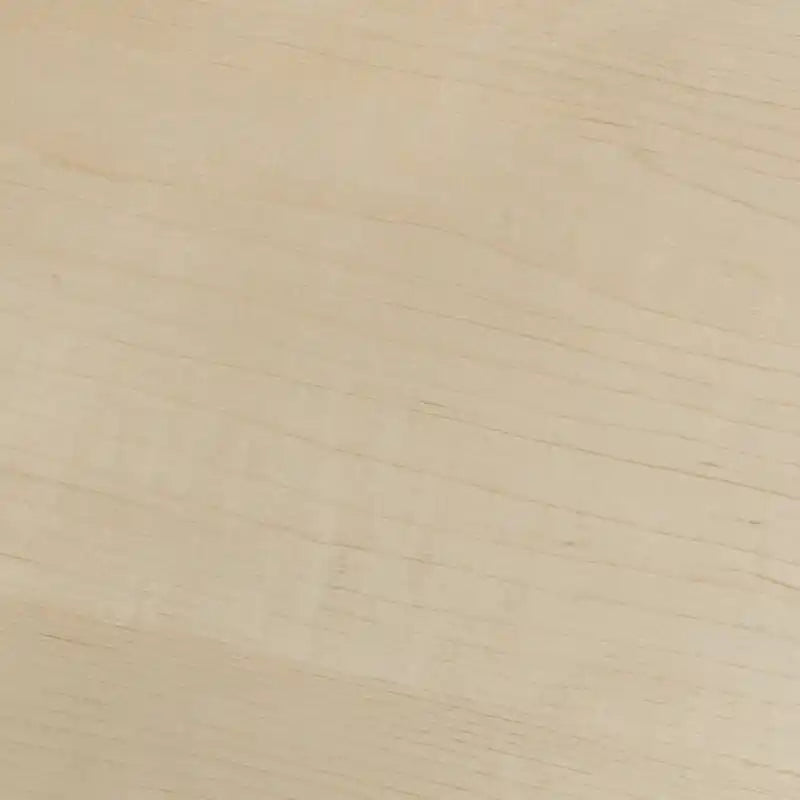 Bureau d'ordinateur commercial 59,06" avec 3 tiroirs et armoire - Érable naturel