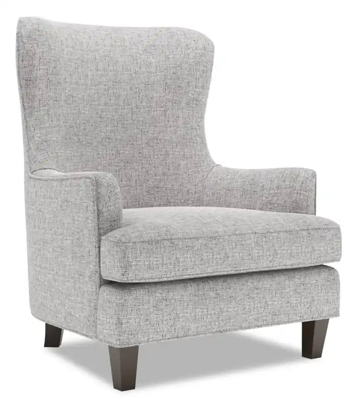 Fauteuil d'appoint personnalisable Wingback 32 en tissu - Jardin multicolore