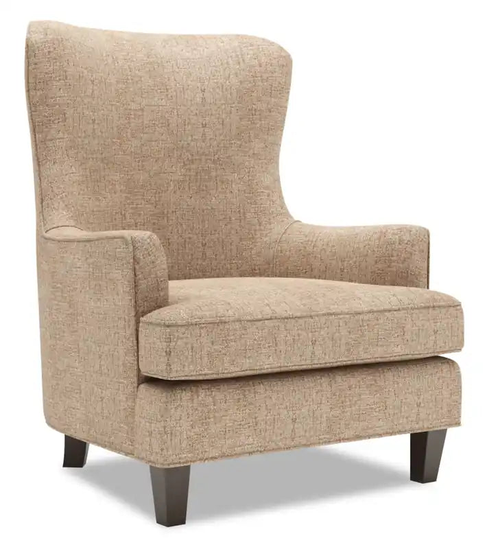 Fauteuil d'appoint personnalisable Wingback 32 en tissu - Jardin multicolore