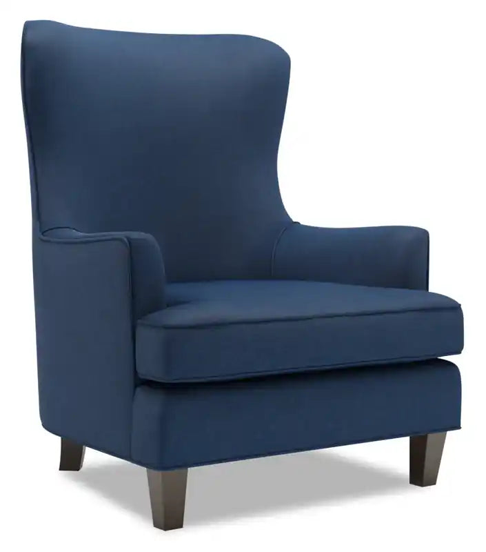 Fauteuil d'appoint personnalisable Wingback 32 en tissu - Jardin multicolore