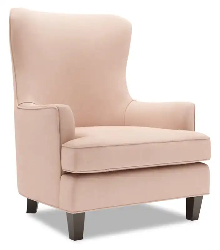 Fauteuil d'appoint personnalisable Wingback 32 en tissu - Jardin multicolore