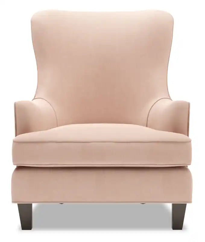 Fauteuil d'appoint personnalisable Wingback 32 en tissu - Jardin multicolore