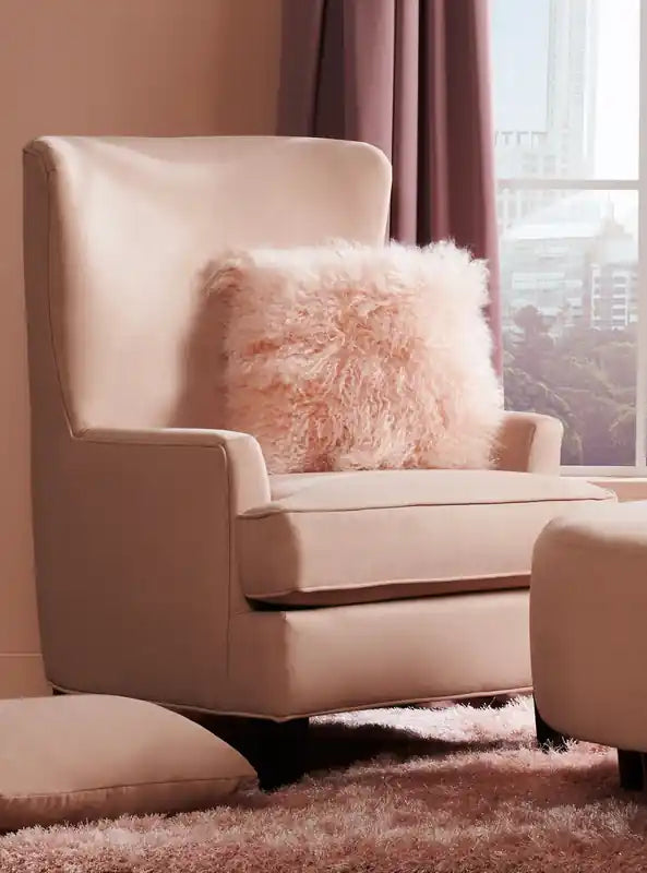Fauteuil d'appoint personnalisable Wingback 32 en tissu - Jardin multicolore