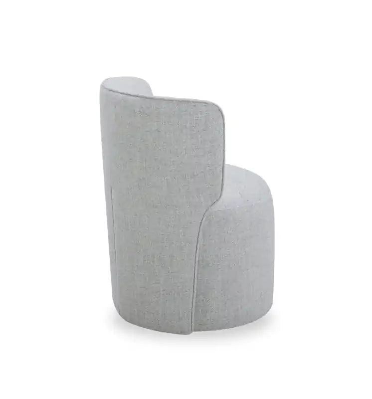Chaise de salle à manger coulissante en tissu polyester