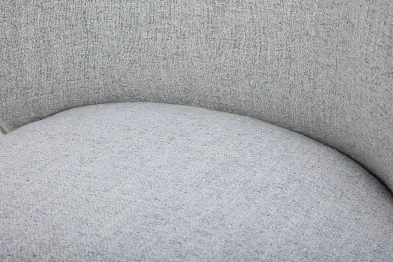 Chaise de salle à manger coulissante en tissu polyester